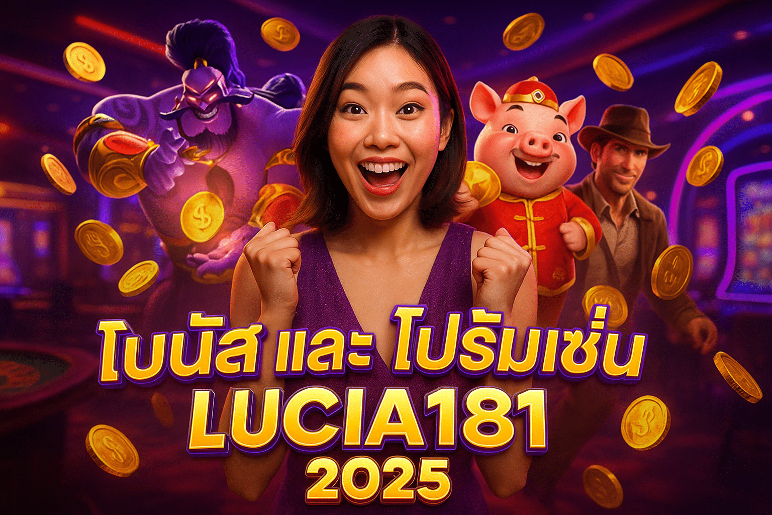 โบนัส และ โปรโมชั่น LUCIA181 2025