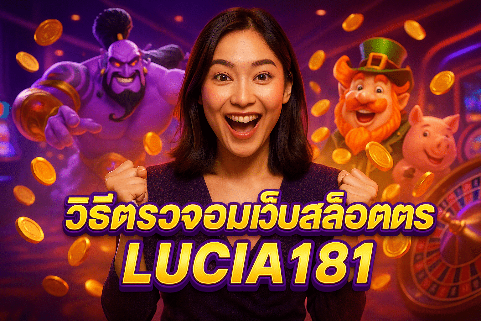 วิธีตรวจสอบเว็บสล็อตตรง LUCIA181