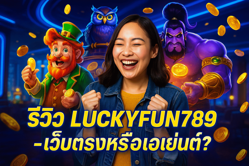 รีวิว LUCKYFUN789 – เว็บตรงหรือเอเย่นต์?
