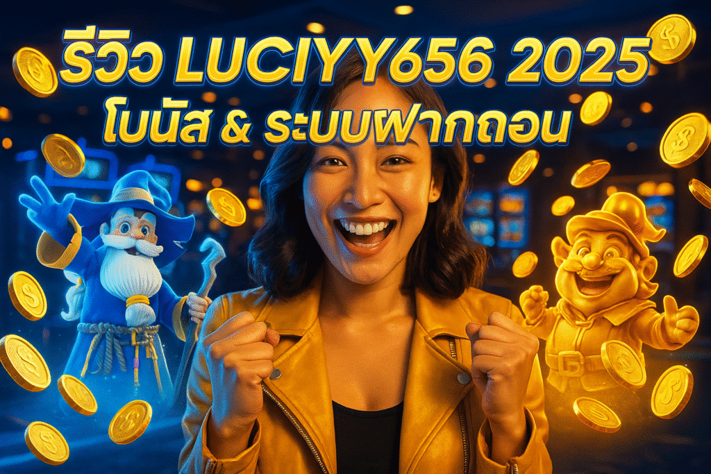 รีวิว LUCYY656 2025 – โบนัส & ระบบฝากถอน