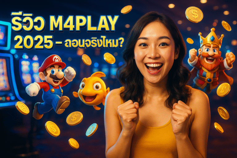 รีวิว M4PLAY 2025 – ถอนจริงไหม?